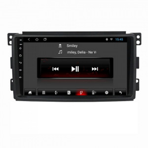 Navigatie dedicata cu Android Smart Fortwo 2007 - 2010, 2GB RAM, Radio GPS Dual Zone, Display HD 9" Touchscreen, Internet Wi-Fi, Bluetooth, MirrorLink, USB, Waze