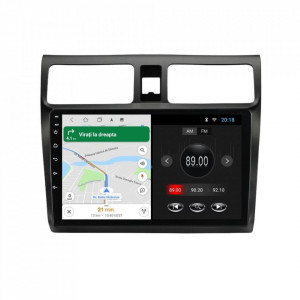 Navigatie dedicata cu Android Suzuki Swift III 2005 - 2010, 1GB RAM, Radio GPS Dual Zone, Display HD 10" Touchscreen, Internet Wi-Fi, Bluetooth, MirrorLink, USB, Waze