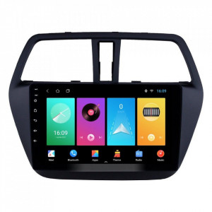 Navigatie dedicata cu Android Suzuki SX4 S-Cross dupa 2013, 2GB RAM, Radio GPS Dual Zone, Display HD 9" Touchscreen, Internet Wi-Fi, Bluetooth, MirrorLink, USB, Waze