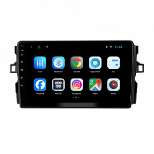 Navigatie dedicata cu Android Toyota Auris 2006 - 2012, 2GB RAM, Radio GPS Dual Zone, Display HD 9" Touchscreen, Internet Wi-Fi, Bluetooth, MirrorLink, USB, Waze