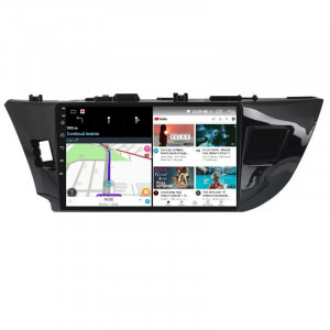 Navigatie dedicata cu Android Toyota Corolla 2013 - 2017, 8GB RAM, Radio GPS Dual Zone, Display HD IPS 10" Touchscreen, Internet Wi-Fi si slot SIM 4G, Bluetooth, MirrorLink, USB, Waze