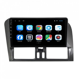 Navigatie dedicata cu Android Volvo XC60 I 2014 - 2017, 2GB RAM, Radio GPS Dual Zone, Display HD 9" Touchscreen, Internet Wi-Fi, Bluetooth, MirrorLink, USB, Waze
