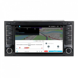 Navigatie dedicata cu Android VW Transporter T5 2003 - 2009, 2GB RAM, Radio GPS Dual Zone, Display HD 7" Touchscreen, Internet Wi-Fi, Bluetooth, MirrorLink, USB, Waze