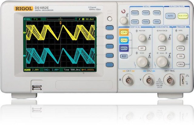 Rigol DS1052E 50MHz 2 channel Digital Oscilloscope