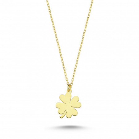 Clover Pendant Sterling Silver Necklace