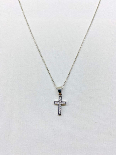 Cross Design Necklace Wholesale Sterling Silver 925
