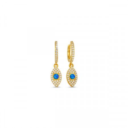 Evil Eye Turkish Earring Wholesale Sterling 925 Silver