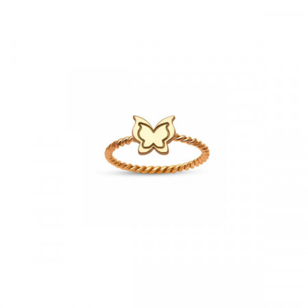 Turkish Rings Wholesale Butterfly Minimal Rose Gold Silver 925