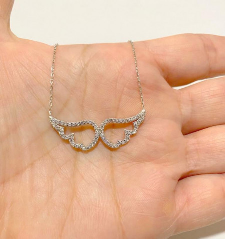 Angel Necklace Pendant Sterling Silver 925