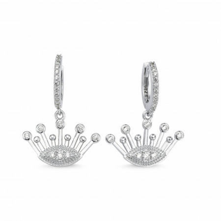 Crown Earrings Wholesale Sterling 925 Silver