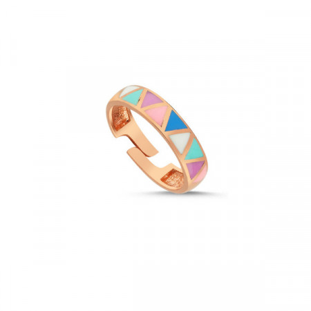  Enamel Silver Ring Wholesale