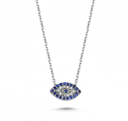 Wholesale 925 Silver Evil Eye Turkish Necklace Pendant
