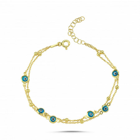 Wholesale Gemstone Silver 925 Charm Bracelet