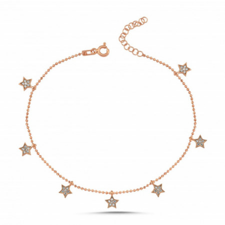 Anklet Charm Bracelet Wholesale Turkish Sterling Silver