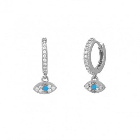 Evil Eye Turkish Earring Wholesale Sterling 925 Silver
