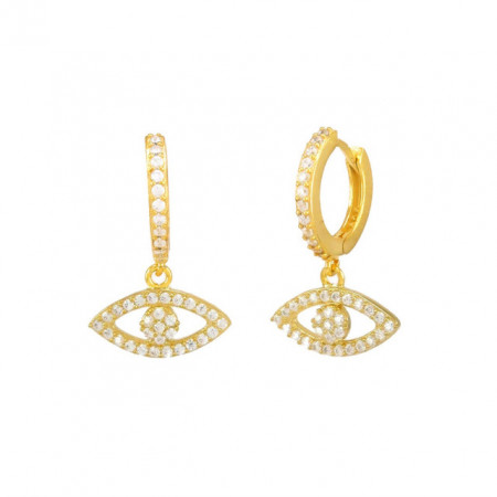 Evil Eye Turkish Earring Wholesale Sterling 925 Silver