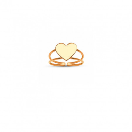Heart Minimal Rose Gold Wholesale Turkish Rings