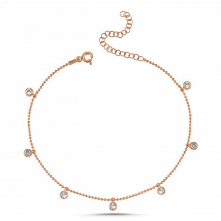 Anklet Charm Bracelet Wholesale Turkish Sterling Silver