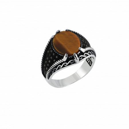 Men's Ring Turkish Sterling Silver 925 Wholesale