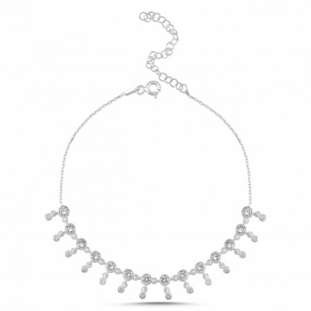 Tennis Chain Turkish Silver Wholesale Bracelet
