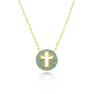 Cross Design Necklace Wholesale Sterling Silver 925