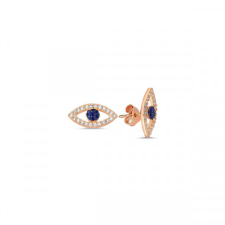 Evil Eye Turkish Earring Wholesale Sterling 925 Silver