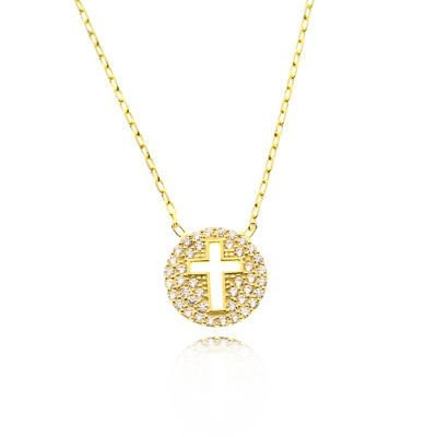 Cross Design Necklace Wholesale Sterling Silver 925