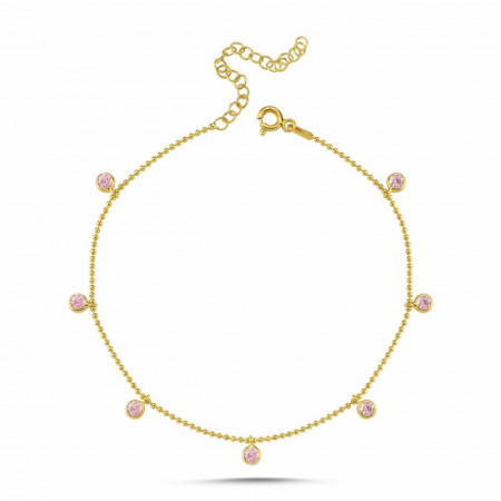 Anklet Charm Bracelet Wholesale Turkish Sterling Silver