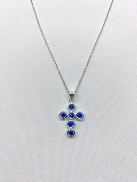 Cross Design Necklace Wholesale Sterling Silver 925