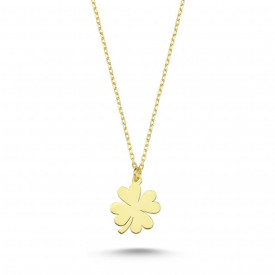 Clover Pendant Sterling Silver Necklace