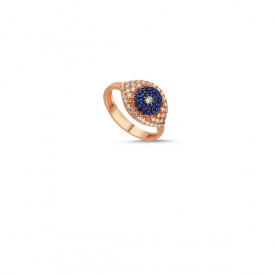 Evil Eye Wholesale 925 Turkish Silver Rings