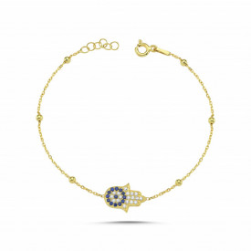 Wholesale Gemstone Silver 925 Charm Bracelet