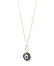 Black Evil Eye Beads Wholesale Silver 925 Pendant