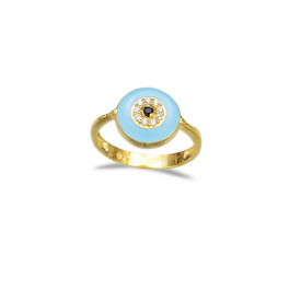 Evil Eye Wholesale 925 Turkish Silver Rings