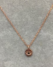 Mini Evil Eye Wholesale Necklace Plated Pendant