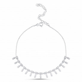 Tennis Chain Turkish Silver Wholesale Bracelet