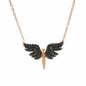 Angel Necklace Pendant Sterling Silver 925