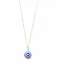 Blue Turkish Evil Eye Necklace Wholesale 925 Silver