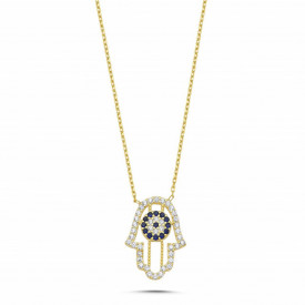 Hamsa Necklace Pendant Wholesale Silver 925