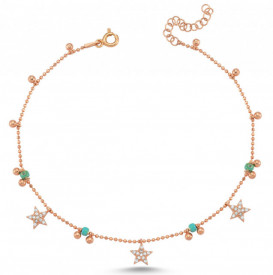 Anklet Turkish Design Wholesale Turkish Silver