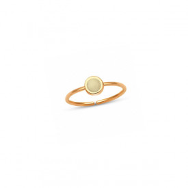 Enamel Design Turkish Rings Wholesale Rose Gold
