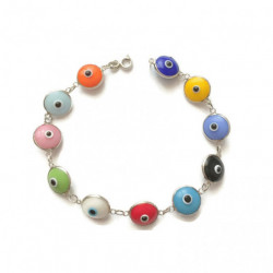 Evil Eye Protection Mal Ojo Bracelet Wholesale 925 Turkish Silver