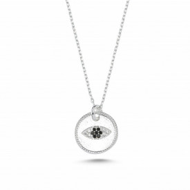 Evil Eye Turkish Wholesale Silver Necklace Pendant