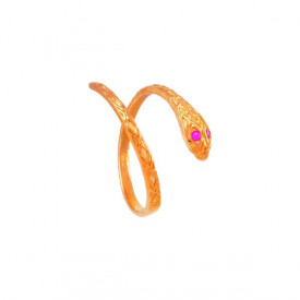 Rose Gold Snake Ring Wholesale 925 Turkish Jewelry