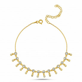 Tennis Chain Turkish Silver Wholesale Bracelet