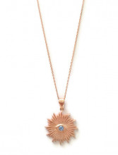 wholesale sunburst evil eye necklace 