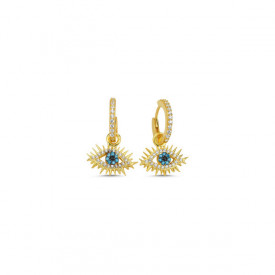 Evil Eye Turkish Earring Wholesale Sterling 925 Silver