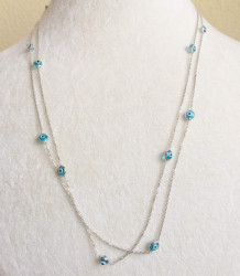 beaded evil eye turkish necklace wholesale 