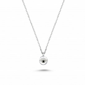 Mini Evil Eye Wholesale Necklace Plated Pendant