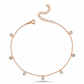 Anklet Charm Bracelet Wholesale Turkish Sterling Silver